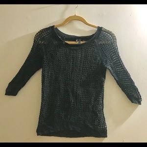 Small see through sweater